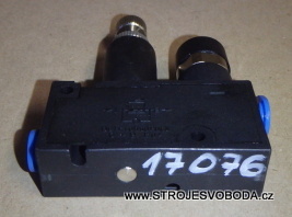 Regulátor tlaku s rychlospojku pro hadici prům 6mm LRMA-QS-6, 153496S  (17076 (4).JPG)